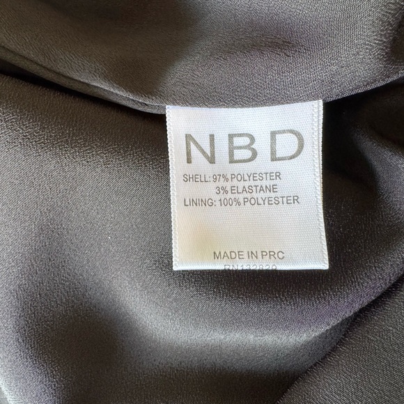 NBD black & pink mini floral dress small party cocktail summer - Picture 11 of 11